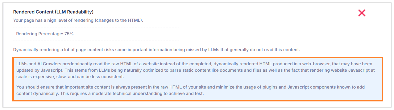Testo esplicativo espanso